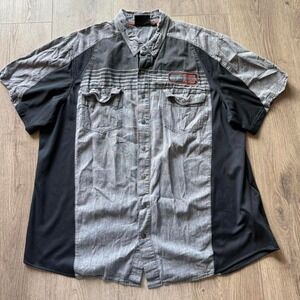 Harley Davidson Performance Riding Shirt MotorClothes Button Up 3XL